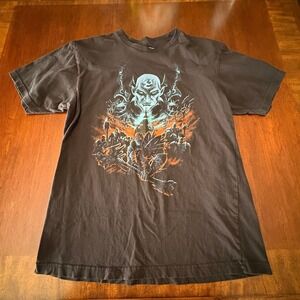 Blizzard Entertainment World of Warcraft WoW T-Shirt JINX Graphic Black Size M